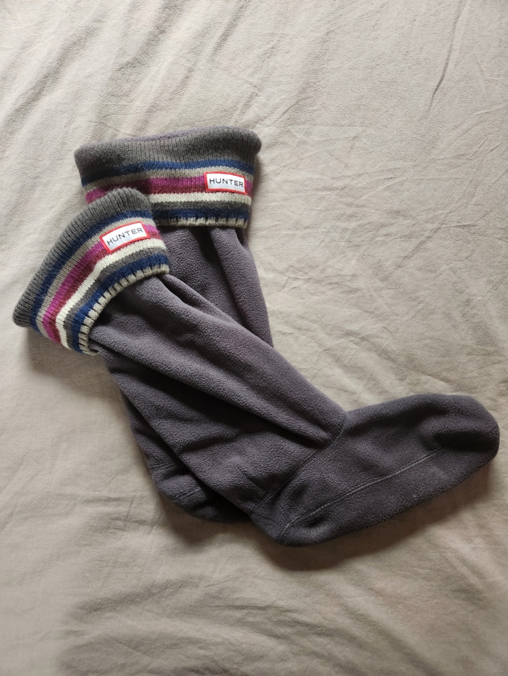 Hunter Tall Boot Fleece Insert Socks - Size M/L (Women’s 8–10)
